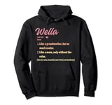 Wella Definition Mother's Day Birthday Grandmother Abuela Pullover Hoodie
