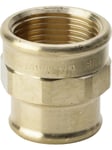 Viega reducing coupling 1 1/4" x 3/4" silicium bronze