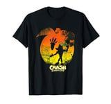 Crash Bandicoot & Aku Aku Silhouettes Distressed T-Shirt