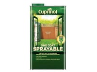 Cuprinol One Coat Sprayable Fence Treatment Autumn Gold 5 litre CUPNSFTAG5L