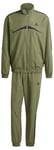 adidas Homme Sportswear Woven Chevron Track Suit, Olive Strata, L