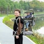 Toddler Hiking Backpack Carrier with Stand Adjustable Waist Belt