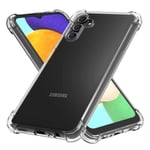 Samsung Galaxy A13 5G - Stötdämpande FLOVEME Silikonskal Genomskinlig