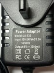 5V Mains AC Adaptor Charger for Arnova Family Pad 13.3 Android Tablet FamilyPad