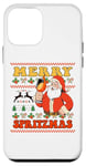 Coque pour iPhone 12 mini Merry Spitz MAS X HO HO HOLY APEROLY XMAS SANTA Noël