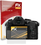 3x Film Protection d'écran pour Panasonic Lumix DMC-G80 / G85 mat&antichoc