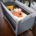 hauck Sleep 'n Play Center Stars Travel Cot