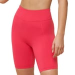 Triaction RTW High Waist Bike Shorts Oransje/Rød X-Small Dame