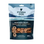 PrimaDog Northern Treats Valpgodis Ren & Kalkon 150 g