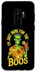 Galaxy S9+ Summerween I'm Just Here For The Boos Funny Zombie Cocktail Case