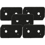 5x filtre mousse remplacement pour Bosch/Siemens 12007650 pour sèche-linge - Vhbw