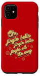 Coque pour iPhone 11 Paroles de Noël Jingle Bells Jingle All The Way Peggy Lee