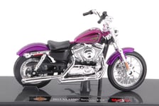 Harley Davidson Xl 1200V Soixante-Douze 2013 Violet 1:18 Modèle 18864 MAISTO