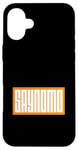 Coque pour iPhone 16 Plus Orange SAYNOMO (Say No More) Orange Color Graphic