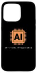 Coque pour iPhone 15 Pro Max Technologie de puce informatique intelligence artificielle IA