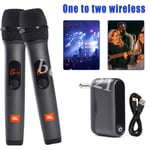 JBL# Wireless Microphone Set Kabelloser Systemverbund Zwei Mikrofone Receiver UK