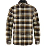 Fjällräven Singi Heavy Flannel Shirt Chalk White/Dark Navy-113-555 2XL - Fri frakt