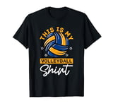 This Is My Volleyball Shirt - Volleyball Beach Volleyball T-Shirt