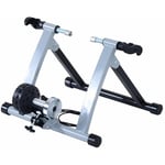 5661-0017 Home Trainer magnétique pour vélo, vtt - Blanc - Bc-elec