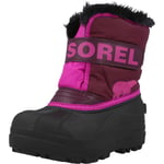 Sorel Snow Commander Girls' Purple Dahlia Snow Boots