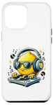 Coque pour iPhone 12 Pro Max Cool Lemon DJ Casque audio