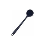 Brosse à dos pour douche en silicone souple avec long manche, sans bpa, hypoallergénique (noir)