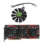 Ventilateur de carte vidéo pour Asus ROG Strix GeForce RTX 2060 2070,87mm,T129215SL,T129215SH,RTX2060,RTX2070 - Type C-Fan