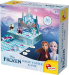 Reine Des Neiges - Jeu De Société Château Magique Pour Enfants Dès 4 Ans - Jeu Frozen Avec Plateau, Château Etppersonnages En 3d - 2 À 4 Joueurs - Fabriqué En Italie