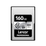 Lexar Professional Série SILVER Carte CFexpress Type A 160 Go, Carte CFe Lecture jusqu'à 800 Mo/s, VPG200, CF Carte Mémoire Compatible avec les appareils photo Sony Alpha et FX (LCAEXSL160G-RNENG)