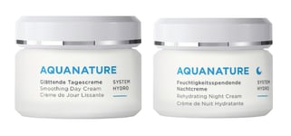 Annemarie Börlind - AquaNature System Hydro Smoothing Day Cream 50 ml + AquaNature System Hydro Rehydrating Night Cream 50 ml