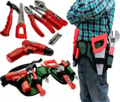 Kids Tool Set Toy Work Belt Tools Drill Building Construction Play Set Tool Kit