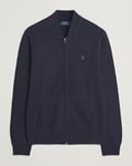 Polo Ralph Lauren Cotton Full Zip Sweater Navy Heather