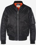 Schott Recycled Nylon MA-1 Bomber Jacket (Svart, 3XL) 3XL Svart