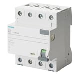 Siemens SENTRON – Interrupteur différentiel tipo-f 63 A 3 + neutre 30 mA 400 V 4 modules