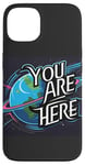 Coque pour iPhone 13 Galaxy Science Geek Gifts T-shirt You are here Deep Space