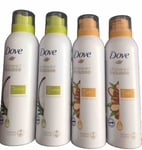 Dove Shower Mousse 4 x 200ml Coconut & Argan Oil Shower & Shave Body Wash