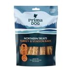 PrimaDog Northern Bars Hundtugg Kalkon & Hjort 150 g