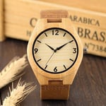 MKDLB Wooden watch Natural Wooden Watch Minimalism Super Light Bamboo Ebony Wood Quartz Watch Men Clock Male Leather,2