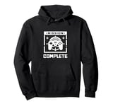 Mission Complete Gaming Gamer Humor Fun Pullover Hoodie