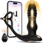 Sex Toys Sextoyse Homme Sex Vibromasseur Gode, Plug Anal Avec 7 Fonctions De Cho