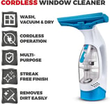 Tower T131001 Rechargeable Cordless 20w Window Cleaner 150ml, Removable Tank