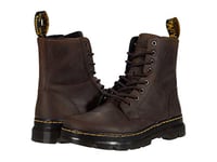 Dr. Martens Mixte Bottes en Dentelle Tendance, Gaucho Crazy Horse, 13 Men/ 14 UK Women