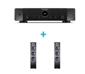 Amplificateur Hi-Fi Marantz Stéréo 70 Noir + une paire d'enceintes colonne Magnat Monitor S70 Noyer