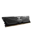 Team Group T-Force Vulcan DDR5-6000 - 32GB - CL38 - Single Channel (1 pcs) - AMD EXPO & Intel XMP - Svart