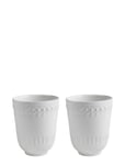 Daisy Mug 2-Pack White PotteryJo