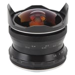 7.5mm F2.8 II Fisheye Lens APS C 190 ° Ultra Wide Angle Manual Fixed Lens For Fu