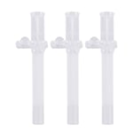 3pcs Universal Straws Premium Silicone Replacement Water Bottle Drinking Straws