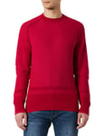 BOSS Men's Apok Knitted Sweater, Medium Pink660, L