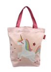 Dekohelden24 Sac à Main pour Enfant avec Anse Motif Licorne 100% Coton Dimensions (H x l) 21 x 24 x 21 cm