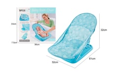 Baby Infant Bath Support Seat Foldable Chair 3 Positions Deluxe Baby Bathing UK